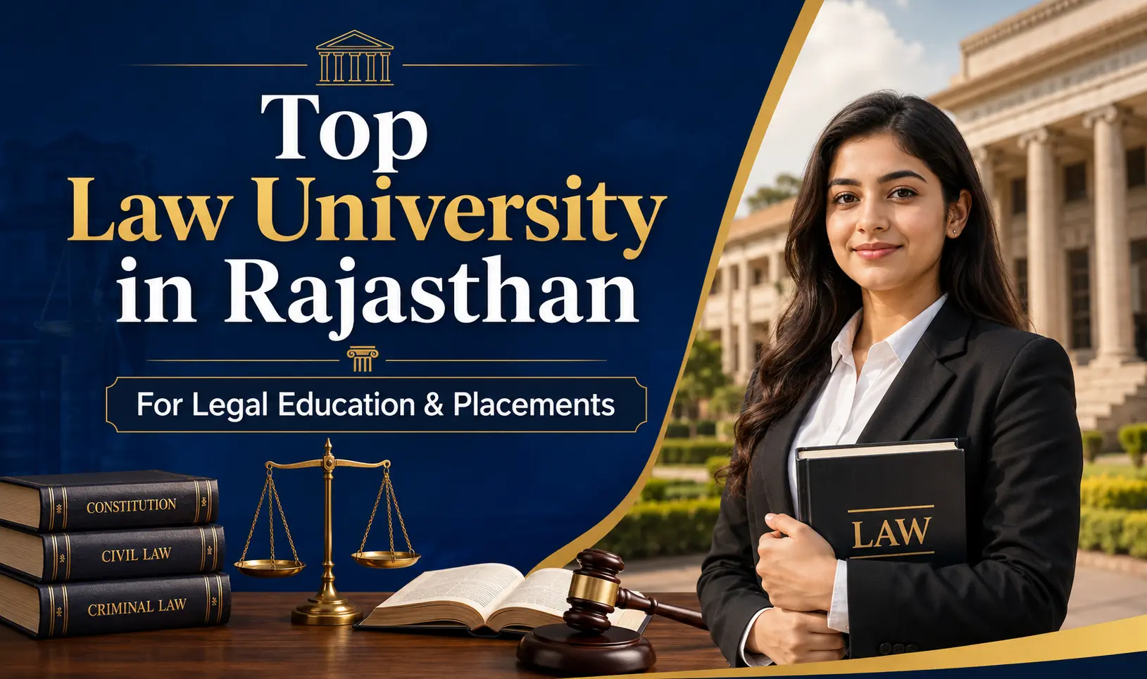 Best Law University in Jaipur Rajasthan for BA LLB & LLB | VGU